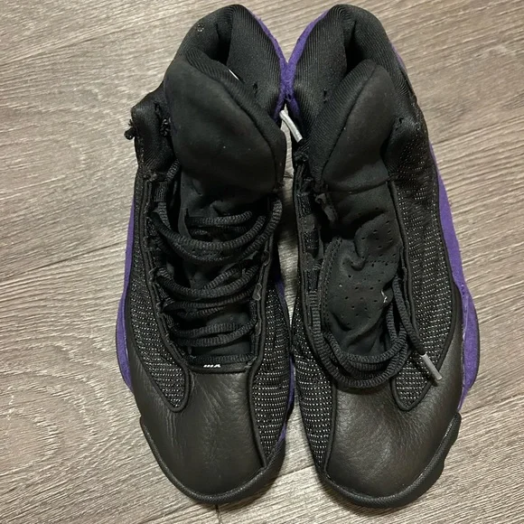 Jordan 13 Court Purple (Damaged) - Picture 4 of 5